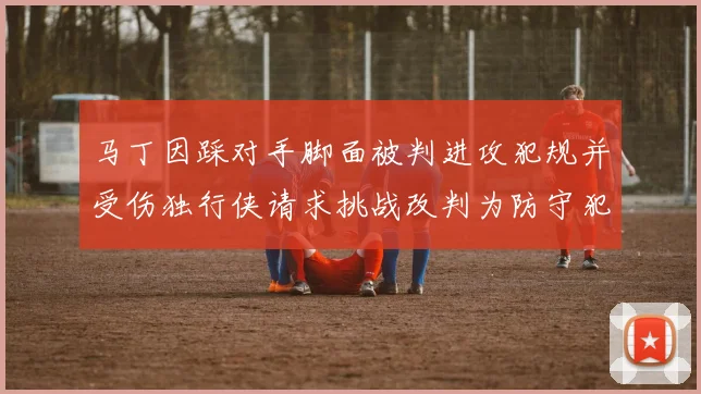 马丁因踩对手脚面被判进攻犯规并受伤独行侠请求挑战改判为防守犯规